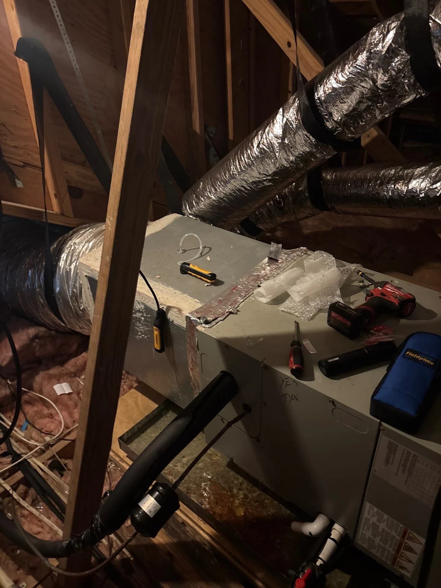 Why Is Water Coming Out of My AC Overflow Line in Tiki Island?