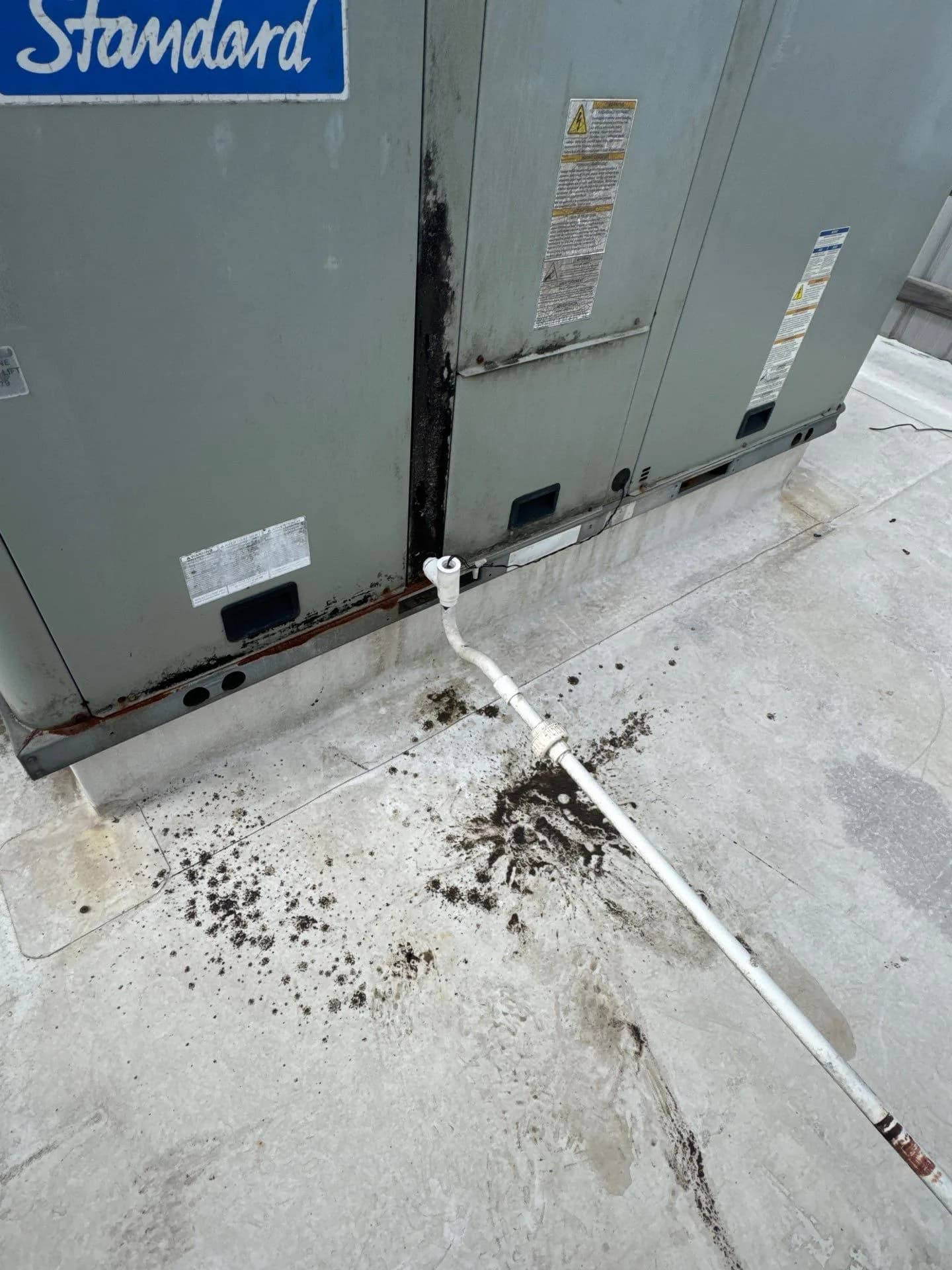 Water Dripping From Commercial HVAC Units in Pearland