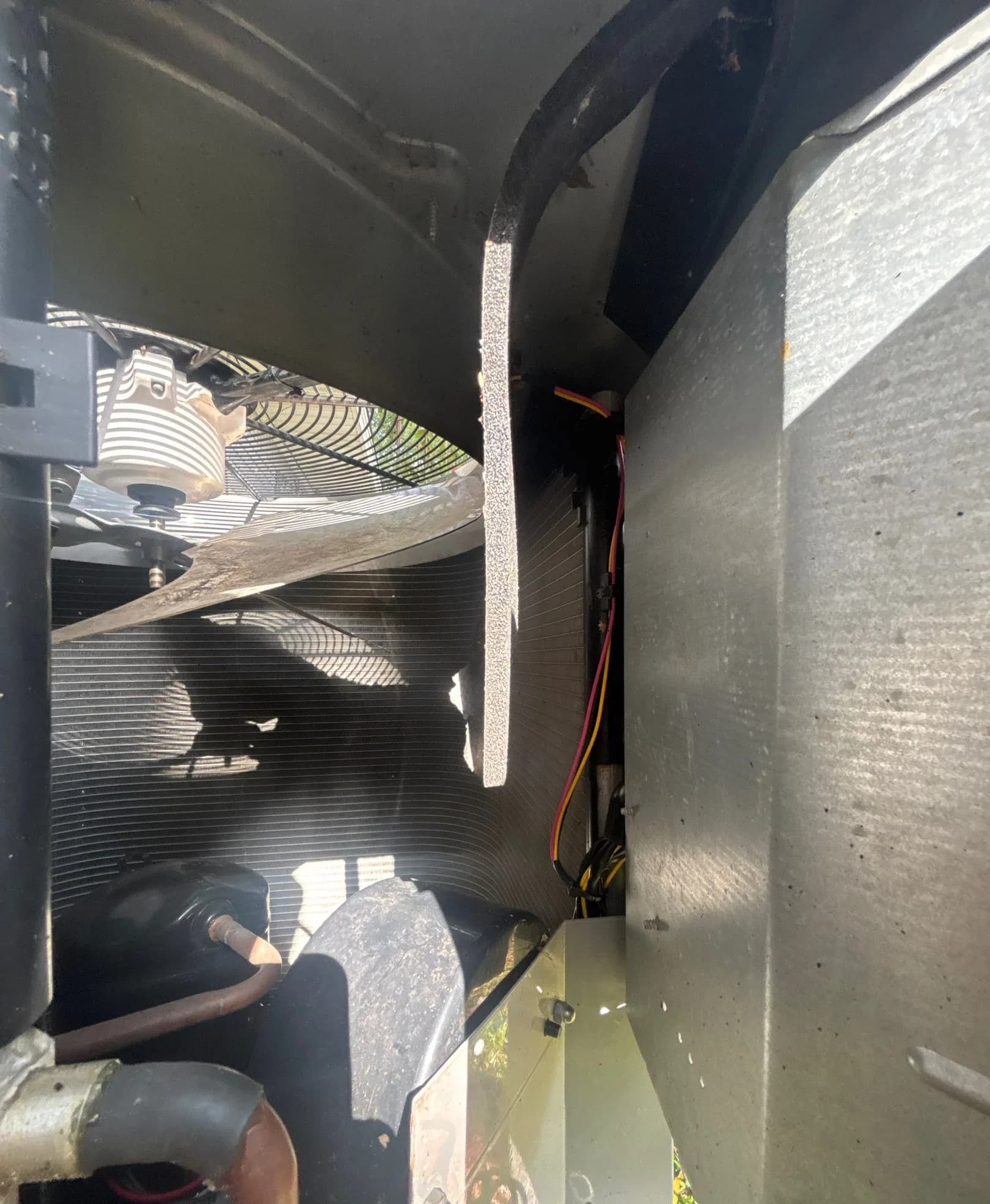 What Was Causing the Noise From My AC Condenser in Seabrook?