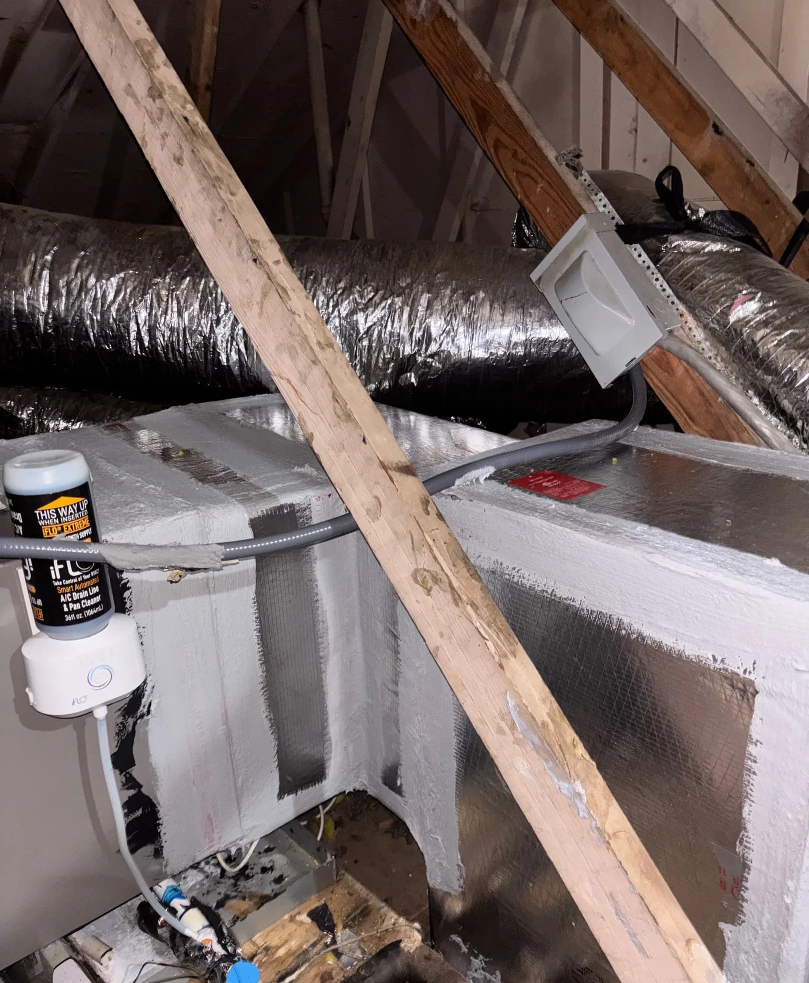AC Froze Up From an Old Factory Filter in Houston